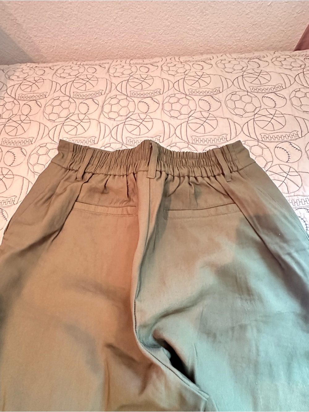 a new day Olive Green Straight Leg Pants - Picture 3 of 4